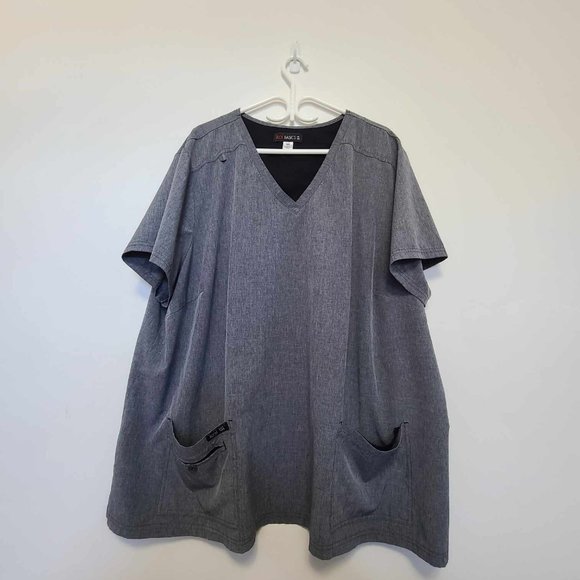 Plus Size Scrub Top - Picture 1 of 3